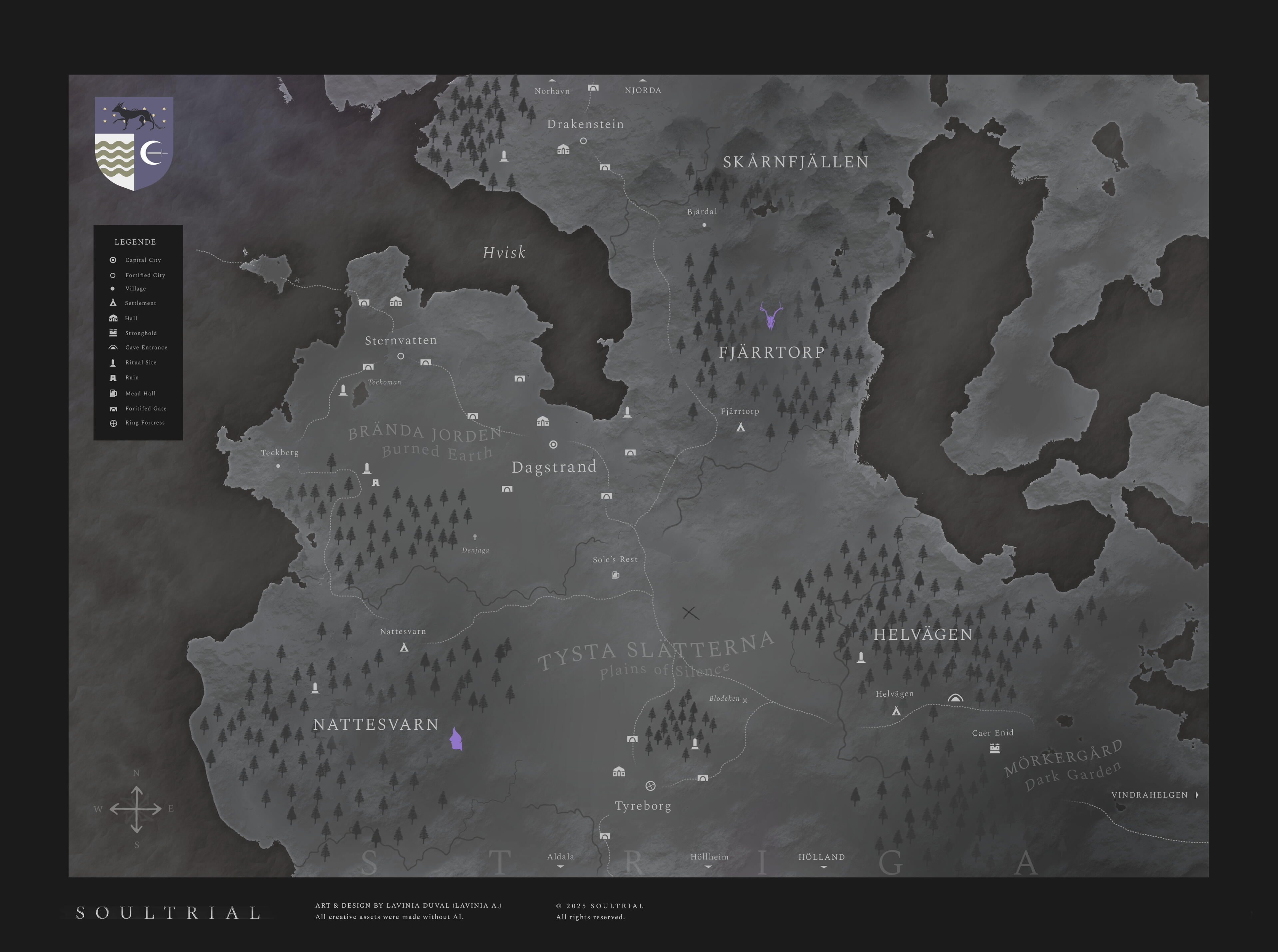 MAP OF STRIGA (CENTRE/NORTH)